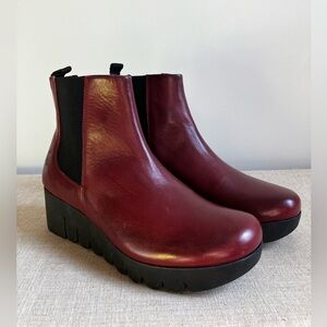 Maroon Fly London Women’s Chelsea Wedge